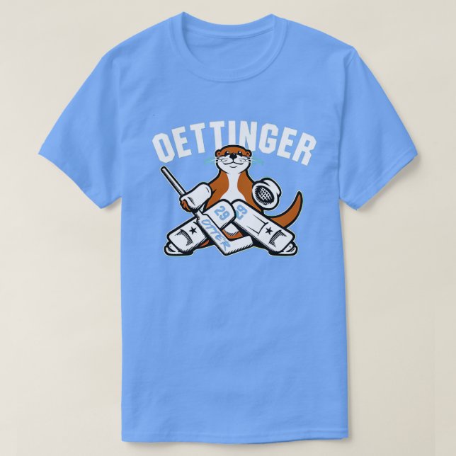 Jake Oettinger Otter TShirt 10 (Design Front)