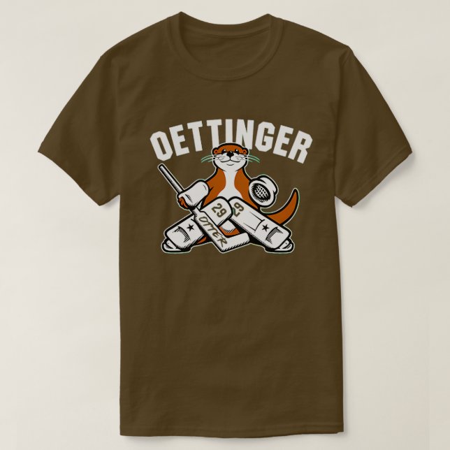 Jake Oettinger Otter TShirt 4 (Design Front)