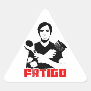 Jake Weight Promo Stickers! Triangle Sticker