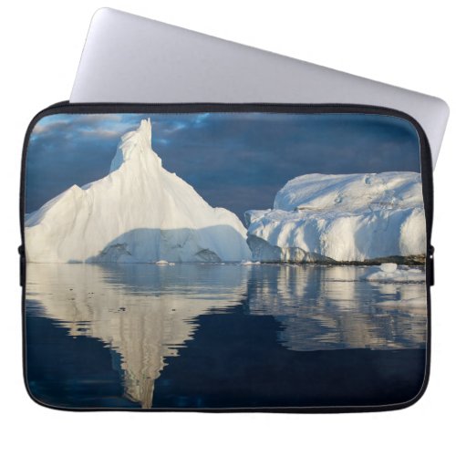 Jakobshavn Glacier Disko Bay Ilulissat Greenland Laptop Sleeve