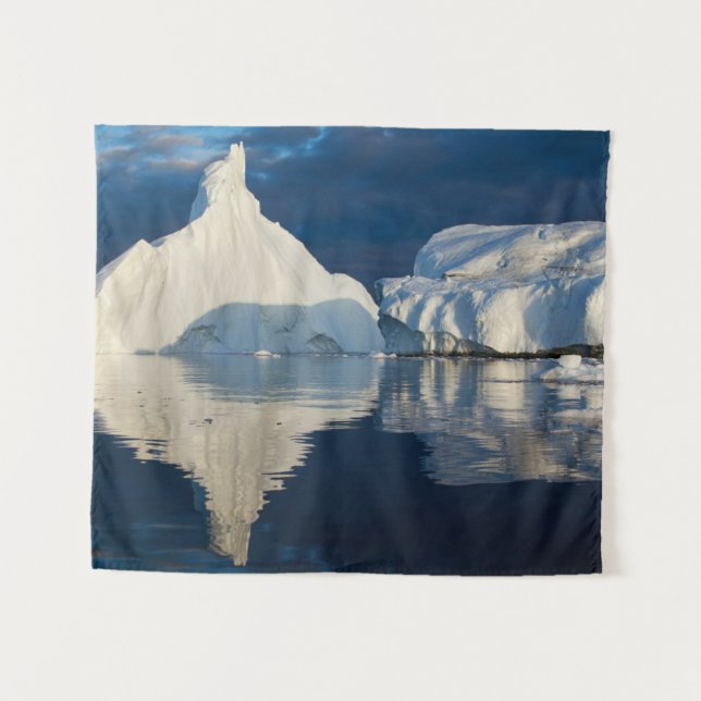 Jakobshavn Glacier Disko Bay Ilulissat, Greenland Tapestry (Front (Horizontal))