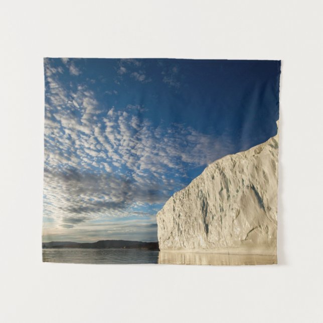 Jakobshavn Glacier in Disko Bay Tapestry (Front (Horizontal))