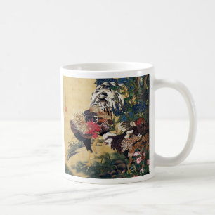 Jakuchu ITO's Hydrangea Paintings Coffee Mug