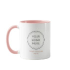 JALAINE Modern Minimalist Blush Custom Logo