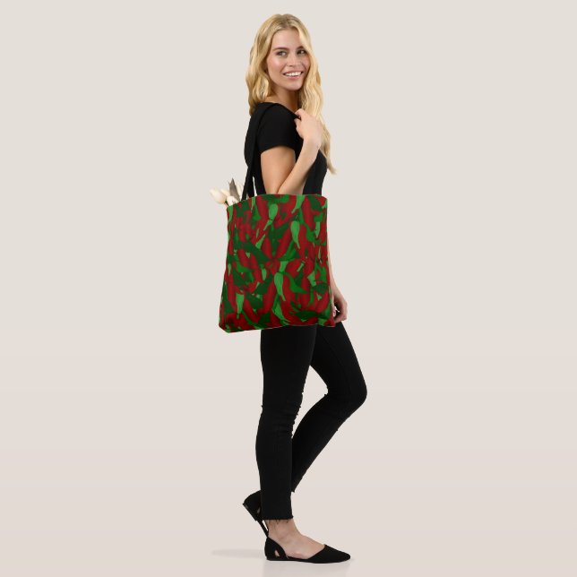 Jalapeno Allover Tote Bag (On Model)