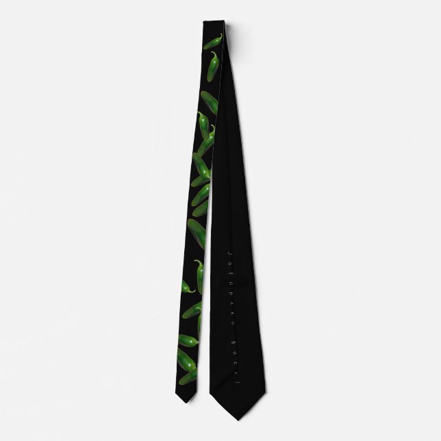 Jalapeno Face! Neck Tie (Back)