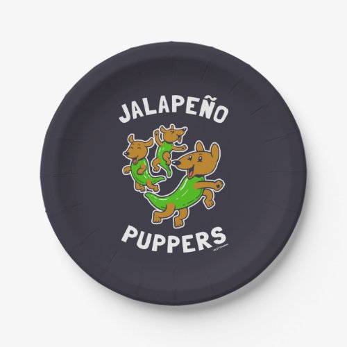 Jalapeo Puppers Paper Plates