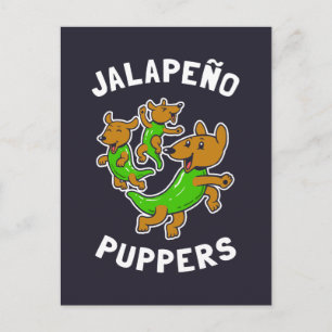 Jalapeño Puppers Postcard