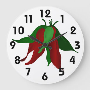 Jalapeno Wall Clock