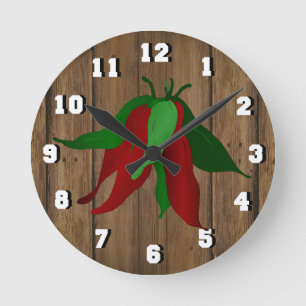 Jalapeno Wall Clock