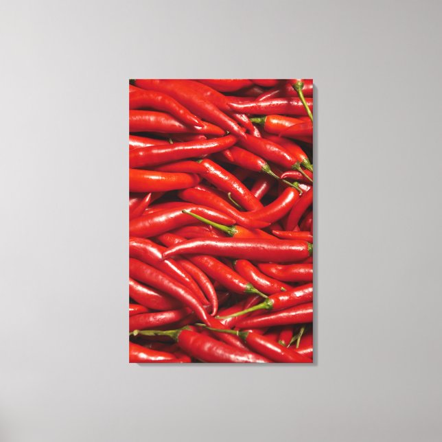 Jalapenos Canvas Print (Front)