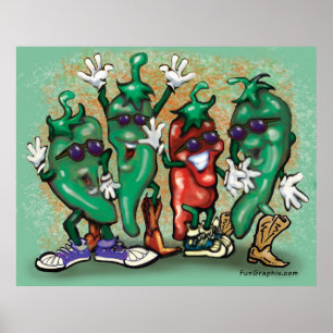 Jalapenos Poster