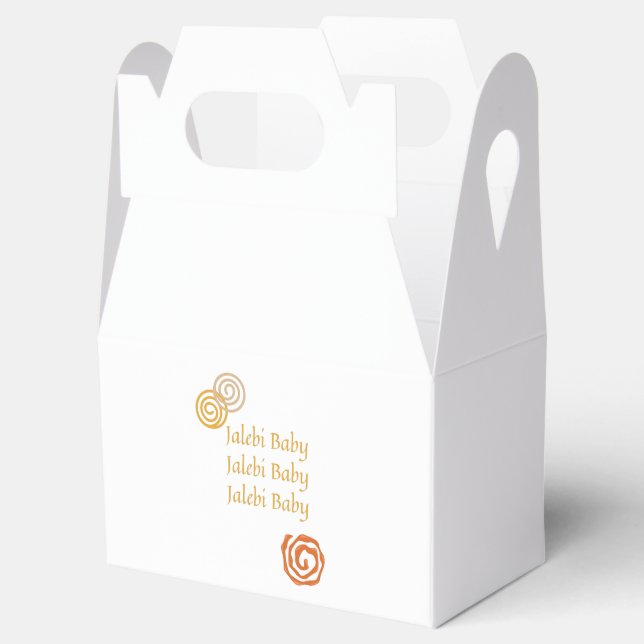 jalebi baby napkins favor boxes (Opened)