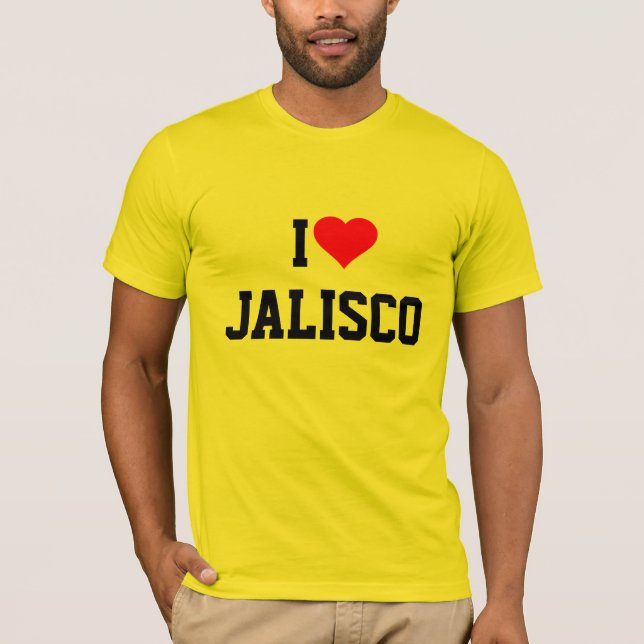 JALISCO: I LOVE JALISCO t-shirt (Front)