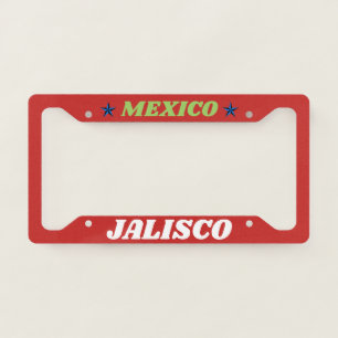 Jalisco Mexico License Plate Frame
