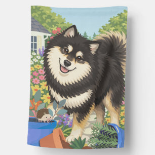 JALLO the Finnish Lapphund House Flag