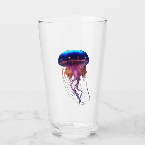 jallyfish on glass
