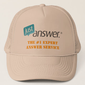 JAlogo_large, The #1 Expert Answer Service Trucker Hat