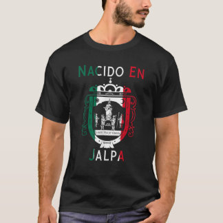 Jalpa Zacatecas Mexico Escudo Y Lema Arte Emblem M T-Shirt