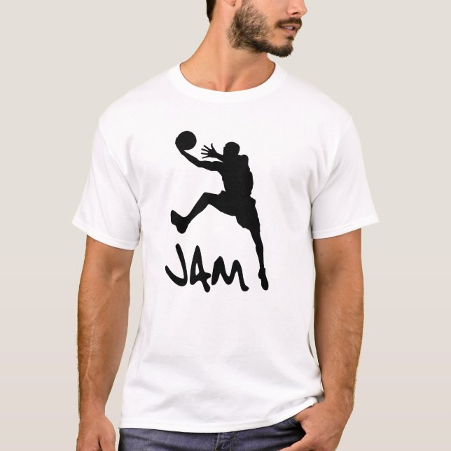 Jam Basketball T-Shirt (Front)