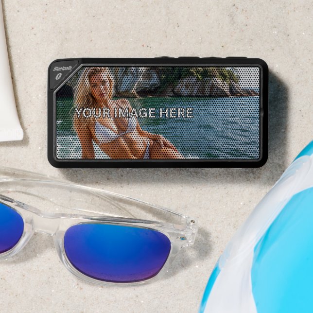 🔊 JAM! Bluetooth Speaker – Add Image or Text (Insitu(Beach))