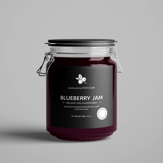 Jam Jar Label Packaging Design (Creator Uploaded)