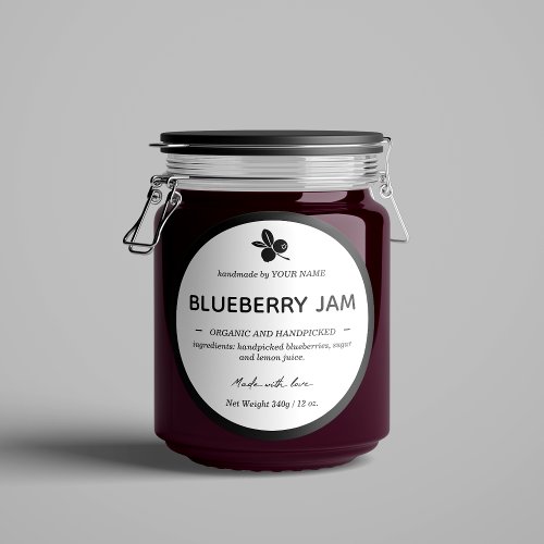 Jam Jar Label Packaging Design
