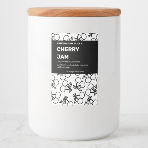 Jam Jar Label Packaging Design