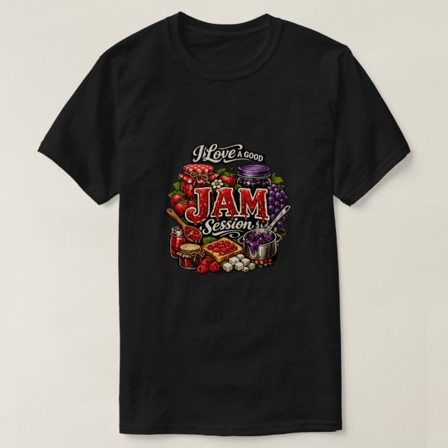 Jam Session T shirt  (Design Front)