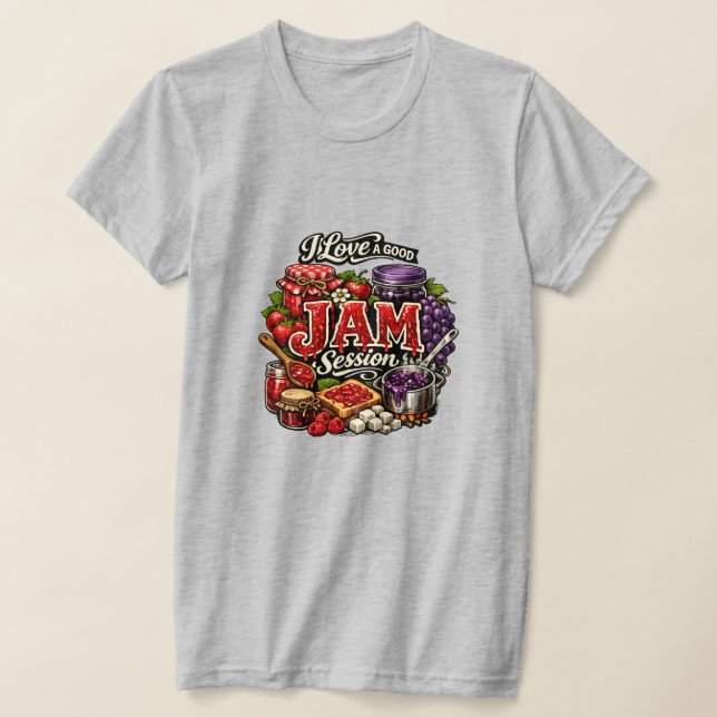 Jam Session T shirt  (Laydown)