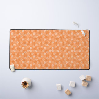JAM Sketch Collections Orange Floral Desk Mat
