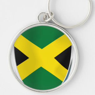 Jamacia Shield Keychain