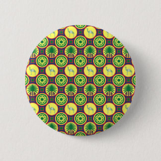 Jamahiri ® Libya | Africa Pattern Button