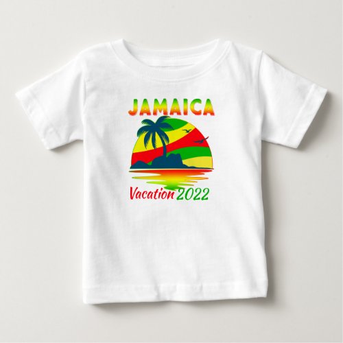 Jamaica 2022 Cruise Vacation Group Matching  Baby T_Shirt