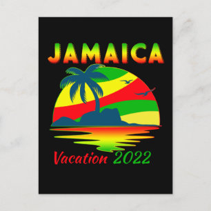 Jamaica 2022 Cruise Vacation Group Matching Postcard