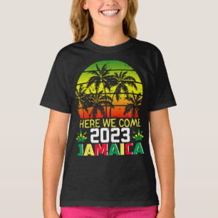 Jamaica 2023 Here We Come Girl T-Shirt