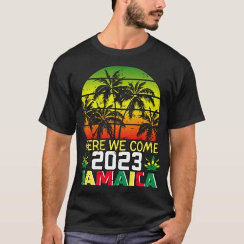 Jamaica 2023 Here We Come Men T_Shirt