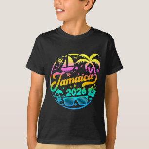 Jamaica 2026 Family Vacation Beach Matching Group  T-Shirt