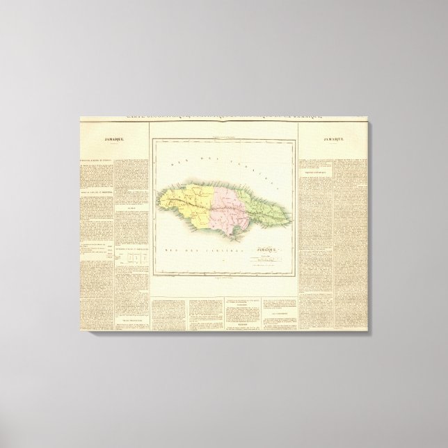 Jamaica 4 canvas print (Front)