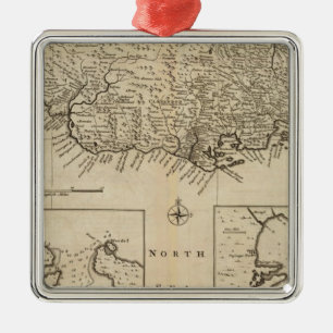 Jamaica 4 metal ornament