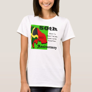 Jamaica 50th anniversary t-shirts