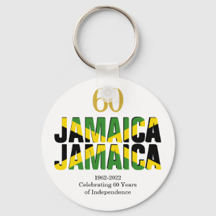 JAMAICA 60th Anniversary Independence Keychain