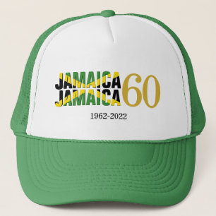 JAMAICA 60th Anniversary Independence Trucker Hat