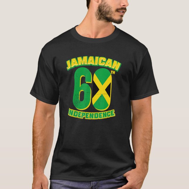 Jamaica 60th Independence 1962 T-Shirt (Front)