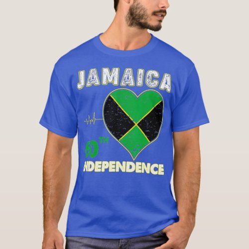 Jamaica 60th independence Day 1962 2022 Jamaican M T_Shirt