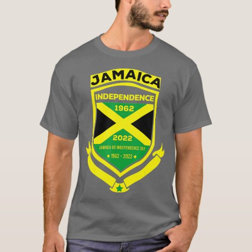 Jamaica 60th Independence Day 2022 Proud To Be Jam T_Shirt