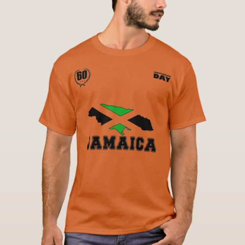 Jamaica 60th Independence Day Jamaican 60 Celebrat T_Shirt