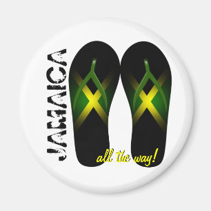 Jamaica All the Way Magnet
