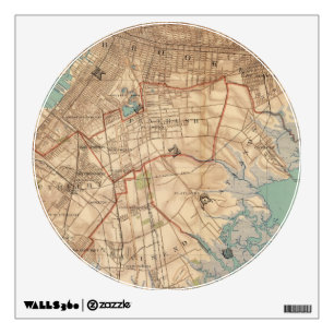 Jamaica Bay and Brooklyn Wall Sticker