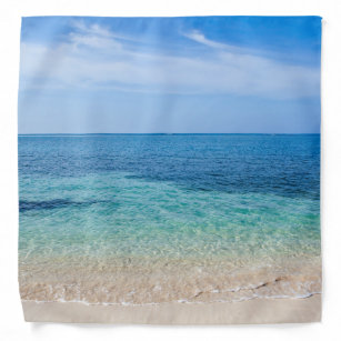Bandana Foulard Beach Zandana a cap BEACH CAP Motard foulard Zandana Turquoise 